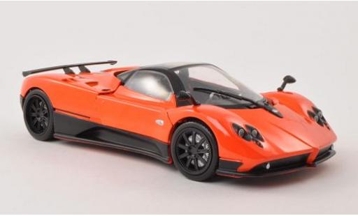 Diecast model cars Pagani Zonda F metallic orange 1/18 Motormax