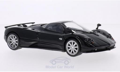 Diecast model cars Pagani Zonda R F black 1/24 Motormax