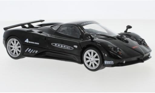 Diecast model cars Pagani Zonda F black/Dekor Nuerburgring 1/24 Motormax