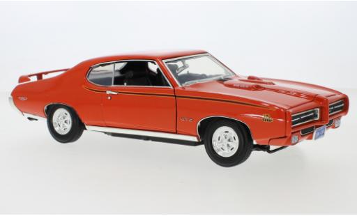 Diecast model cars Pontiac GTO The Judge orange/Dekor 1969 1/18 Motormax
