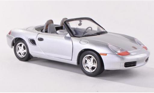 Diecast model cars Porsche Boxster (986) grey 1/24 Motormax