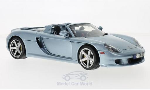 Diecast model cars Porsche Carrera GT Base metallic blue 2004 1/18 Motormax