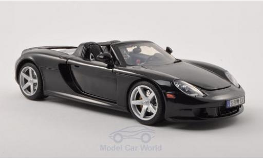 Diecast model cars Porsche Carrera GT Base black 2004 1/18 Motormax