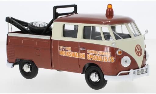 Diecast model cars Volkswagen T1 Base Abschleppwagen Specialists 1/24 Motormax