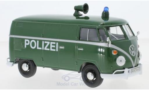 Diecast model cars Volkswagen T1 A van Police 1/24 Motormax