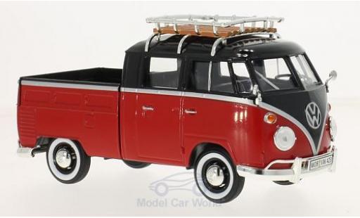 Diecast model cars Volkswagen T1 A Pick Up with roofgep&Atilde;&curren;cktr&Atilde;&curren;ger 1/24 Motormax