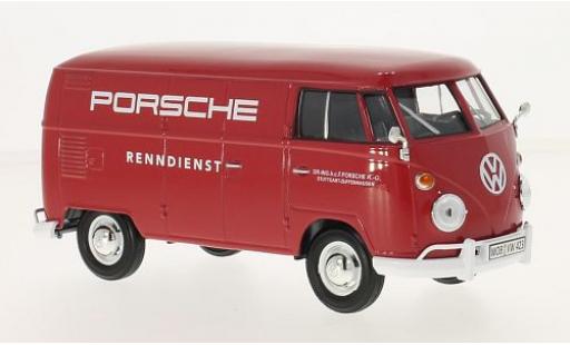 Diecast model cars Volkswagen T1 Base Porsche fourgon 1/24 Motormax
