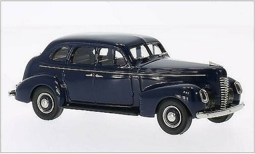 Nash Ambassador Eight 1/43 Brooklin 4-door Touring Sedan blue 1939 diecast model cars