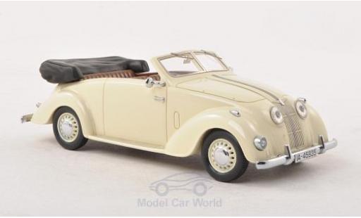 Diecast model cars Adler 2.5 Cabriolet L Convertible beige 1937 1/43 Neo