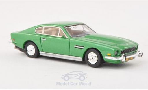 Diecast model cars Aston Martin V8 saloon metallic green 1980 1/87 Neo