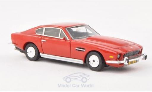 Diecast model cars Aston Martin V8 saloon red 1980 1/87 Neo