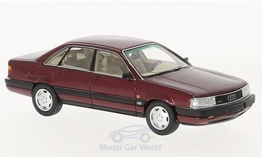 Diecast model cars Audi 200 quattro 20v metallic red 1990 1/43 Neo