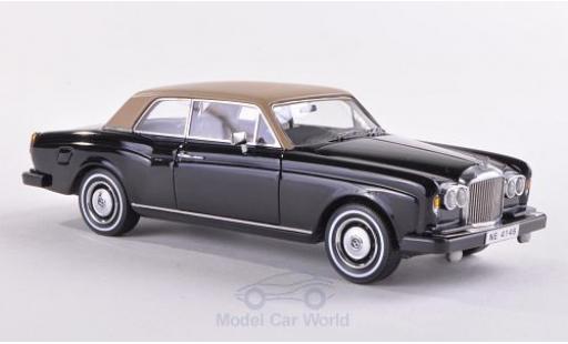 Diecast model cars Bentley Corniche coupe FHC black/beige RHD 1977 1/43 Neo