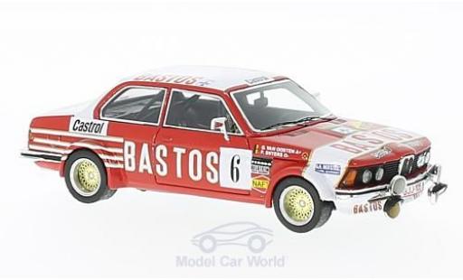 Diecast model cars Bmw 323 rallye i (E21) No.6 Bastos Rally Condroz 1982 P.Snijers/G.van Oosten 1/43 Neo