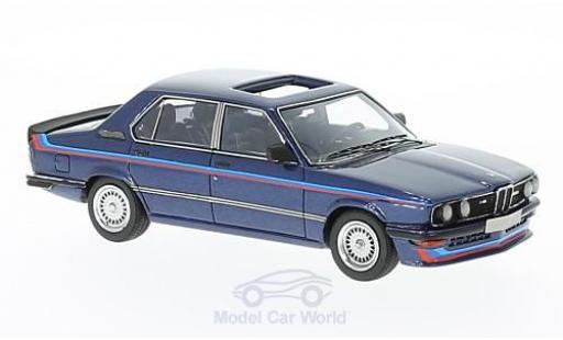 Diecast model cars Bmw M535 berline 35i (E12) metallic blue/Dekor 1978 1/43 Neo