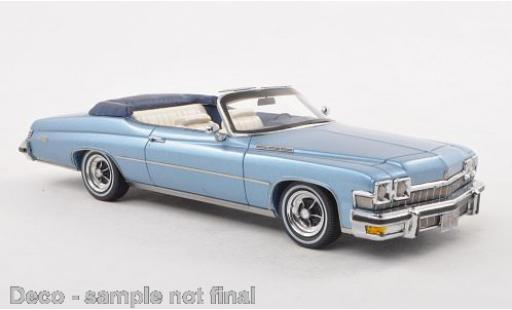 Diecast model cars Buick Le Sabre Convertible 2-Door blue 1974 1/43 Neo