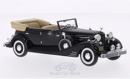 Diecast model cars Cadillac Fleetwood Phaeton Allweather black 1933 hood ge&Atilde;&para;ffnet Deluxe 1/43 Neo