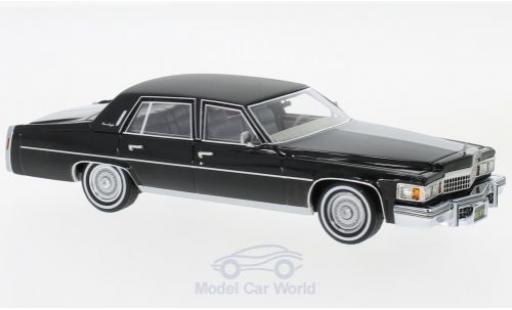 Diecast model cars Cadillac Fleetwood Brougham black 1978 1/43 Neo