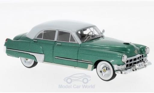 Diecast model cars Cadillac Series 62 Sedan Touring metallic green/grey 1949 1/43 Neo