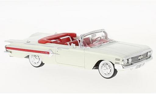Diecast model cars Chevrolet Impala Convertible white 1960 1/43 Neo