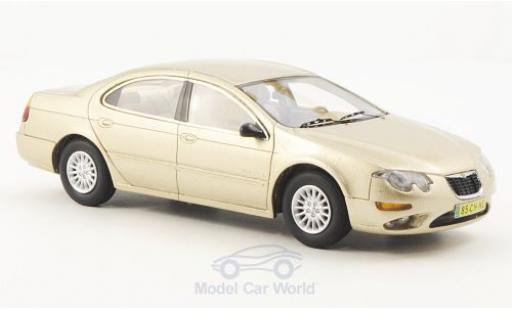 Diecast model cars Chrysler 300M Sedan metallic beige 2002 1/43 Neo