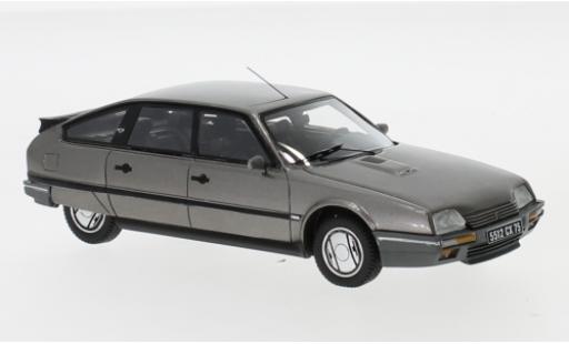Diecast model cars Citroen CX Turbo 2 GTi 2 metallic grey 1986 1/43 Neo