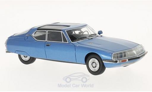 Diecast model cars Citroen SM Shooting Brake 1971 Espace by Heuliez metallic blue 1971 1/43 Neo