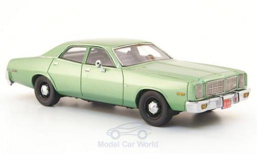 Diecast model cars Dodge Monaco 1978 metallic green 1/43 Neo