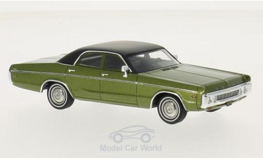 Diecast model cars Dodge Polara Berline Sedan metallic green/black 1972 1/43 Neo