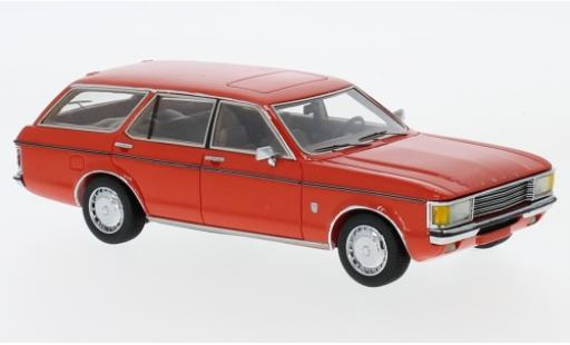 Diecast model cars Ford Granada Turnier MK I red 1972 1/43 Neo