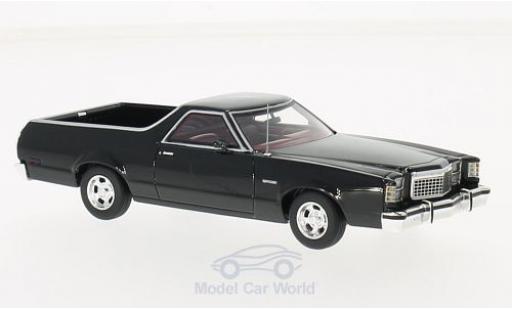Diecast model cars Ford Ranchero Berline black 1979 1/43 Neo