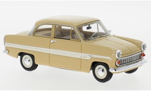 Diecast model cars Ford Taunus 12M (G13AL) Limousine beige/white 1959 1/43 Neo