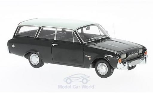 Diecast model cars Ford Taunus 17M P3 Turnier black/beige 1/43 Neo