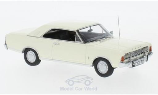 Diecast model cars Ford Taunus 20M P7b Coupe white 1/43 Neo