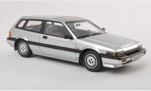 Diecast model cars Honda Accord Aerodeck grey 1985 1/43 Neo