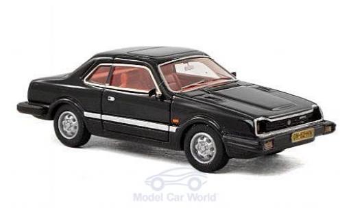 Diecast model cars Honda Prelude Base MK1 black 1981 1/87 Neo