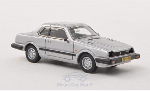 Diecast model cars Honda Prelude Base Mk1 grey 1981 1/87 Neo