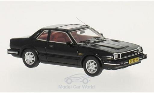 Diecast model cars Honda Prelude Base MKI black 1981 1/43 Neo