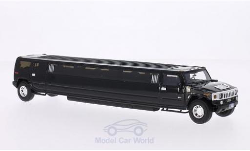 Diecast model cars Hummer H2 Base Stretchlimousine black 1/43 Neo