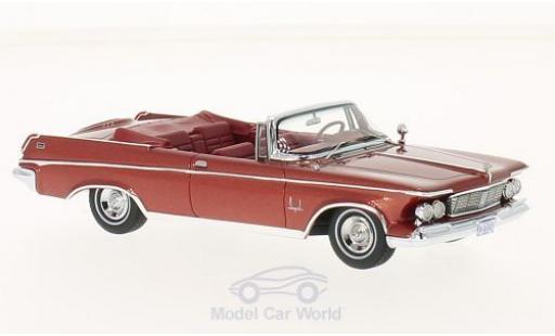 Diecast model cars Imperial Crown Convertible metallic red 1963 1/43 Neo