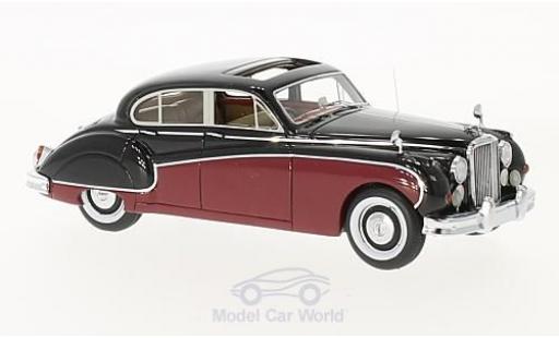 Diecast model cars Jaguar MK 9 VIII red/black RHD 1955 1/43 Neo