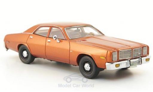 Diecast model cars Dodge Monaco 1978 copper 1/43 Neo
