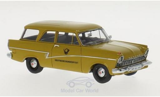 Diecast model cars Ford Taunus 17M P2 Turnier Deutsche Bundespost 1/43 Neo