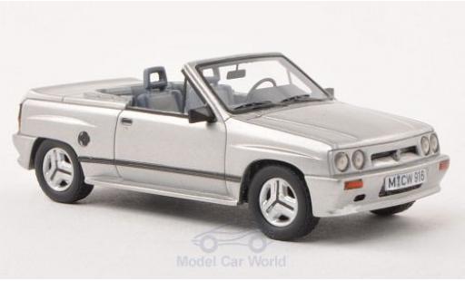 Diecast model cars Opel Corsa Spider Irmscher i120 grey 1985 1/43 Neo
