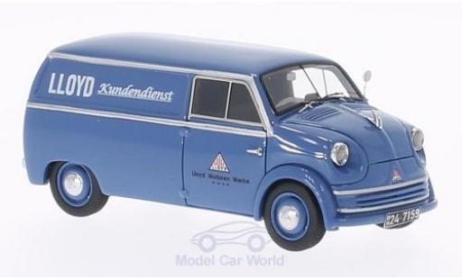 Diecast model cars Lloyd LT 500 -Kundendienst 1955 1/43 Neo