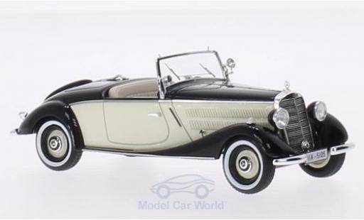 Diecast model cars Mercedes 170 Roadster V black/beige 1936 1/43 Neo