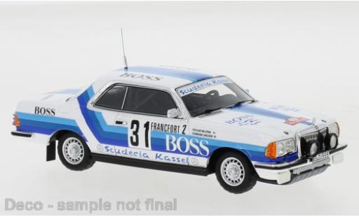 Diecast model cars Mercedes 280 Coupe CE No.31 Boss Rally WM Rally Monte Carlo 1980 I.Carlsson/C.Billstam 1/43 Neo