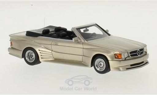 Diecast model cars Mercedes 500 Coupe Koenig Specials metallic beige 1/43 Neo