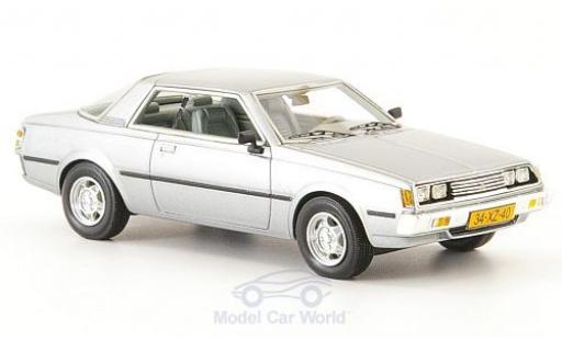 Diecast model cars Mitsubishi Sapporo Base MK1 grey 1982 1/43 Neo