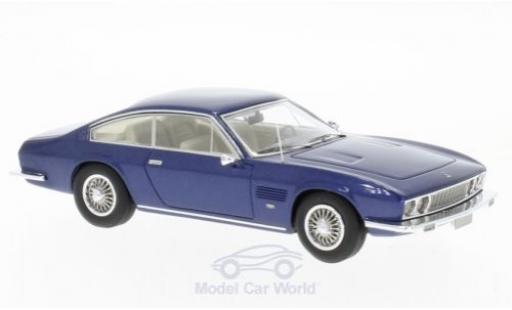 Diecast model cars Monteverdi 375 L metallic blue 1969 1/43 Neo